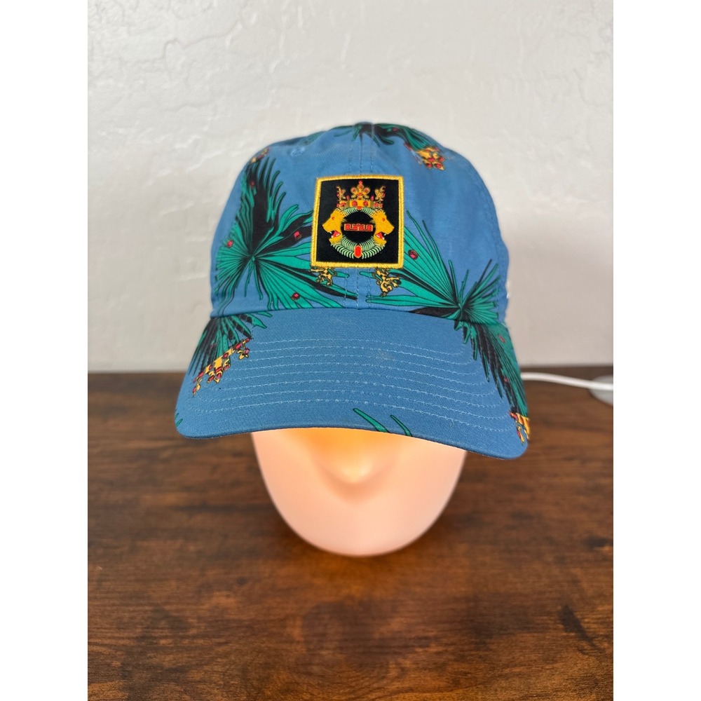 Nike LeBron James‎ Heritage86 Tropical Palm Hat Blue Strive For Greatness Cap
